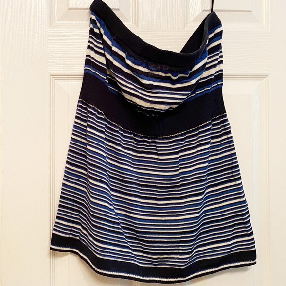 Hotkiss Torrid Strapless Striped Sweater Tube Top - Picture 1 of 3